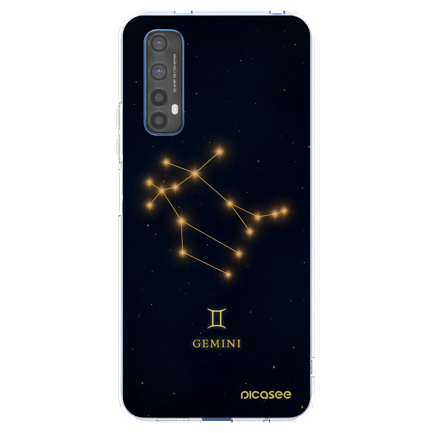 Picasee Realme 7 Hülle - Transparentes Silikon - GEMINI