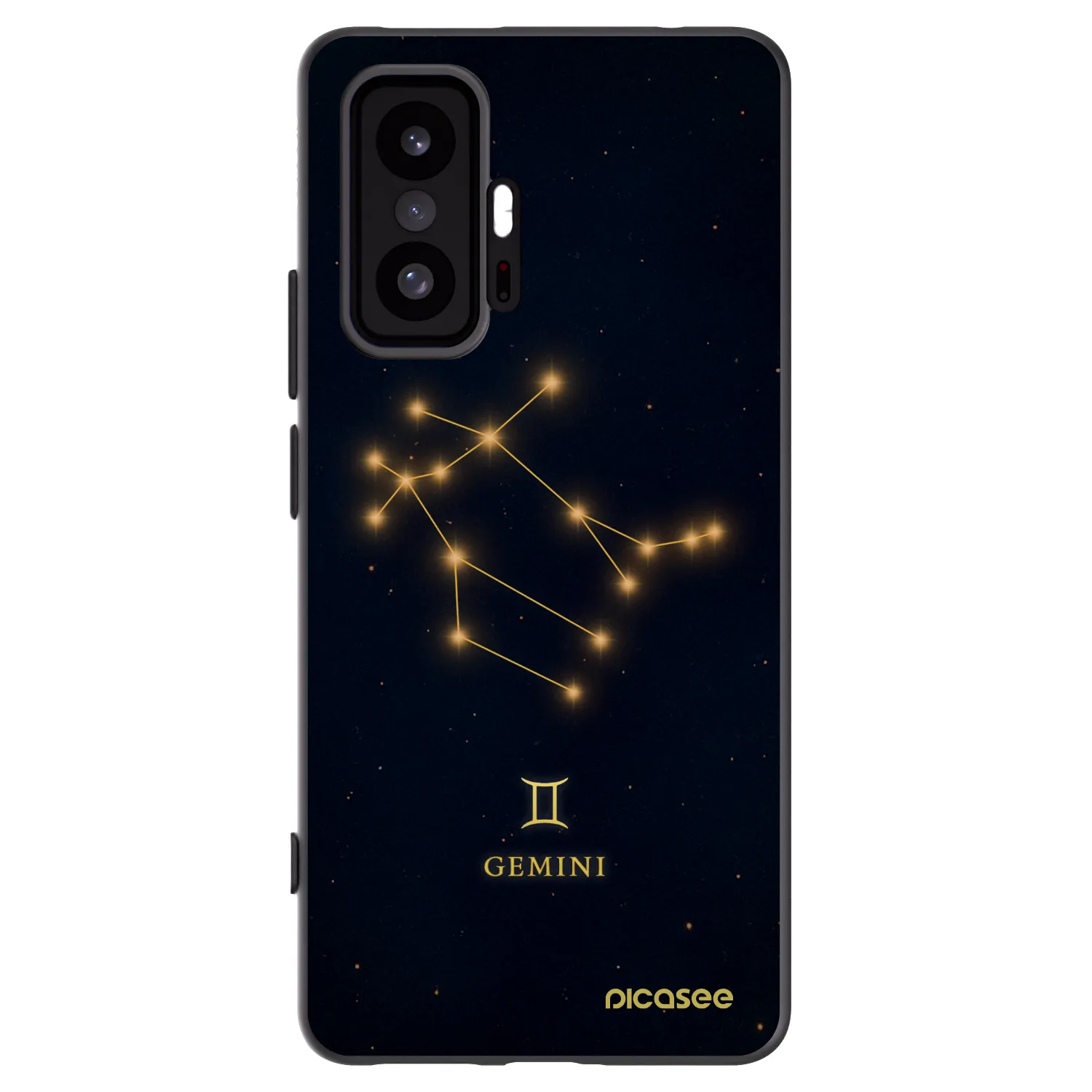 Picasee Xiaomi 11T Pro Hülle - Schwarzes Silikon - GEMINI