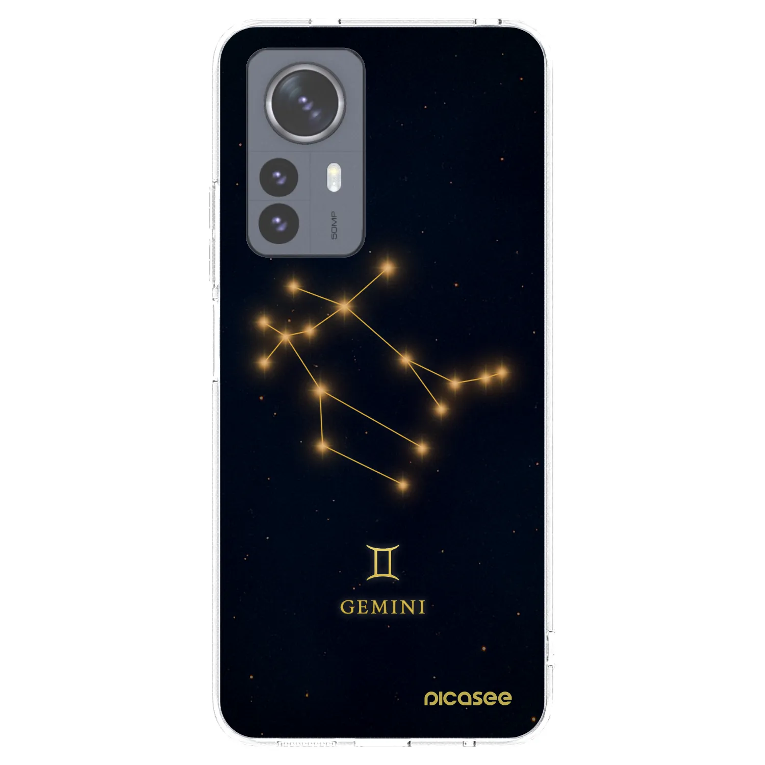 Picasee Xiaomi 12 Pro Hülle - Transparentes Silikon - GEMINI