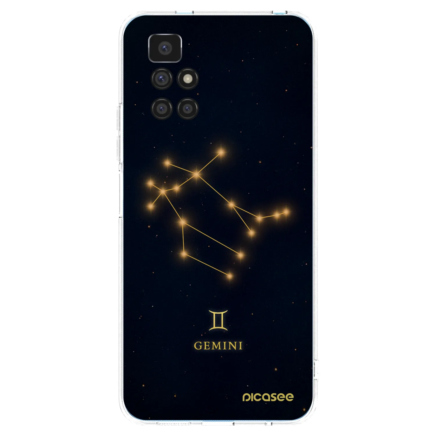Picasee Xiaomi Redmi 10 (2022) Hülle - Transparentes Silikon - GEMINI
