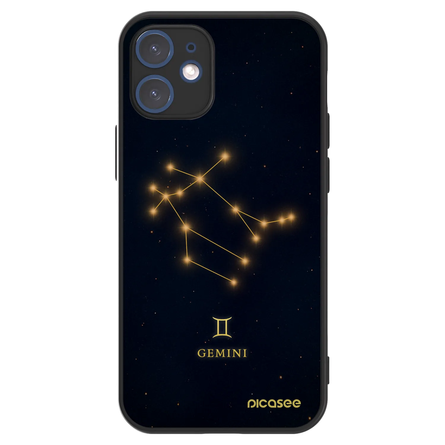 Picasee ULTIMATE CASE MagSafe für Apple iPhone 12 mini - GEMINI