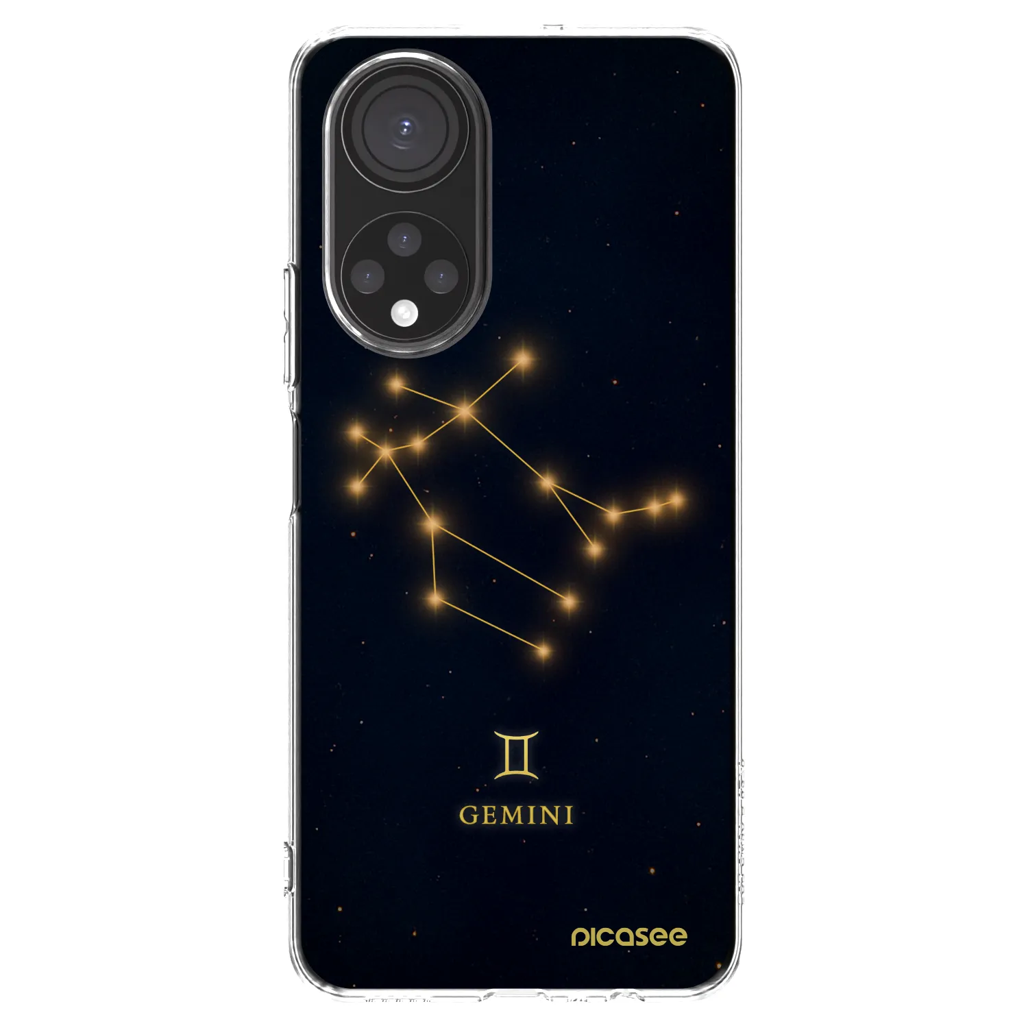 Picasee Honor X7 Hülle - Transparentes Silikon - GEMINI