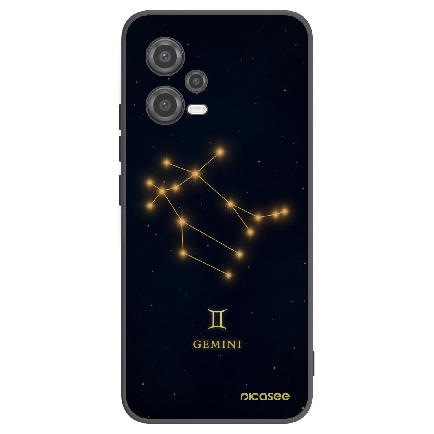 Picasee Xiaomi Poco X5 Hülle - Schwarzes Silikon - GEMINI