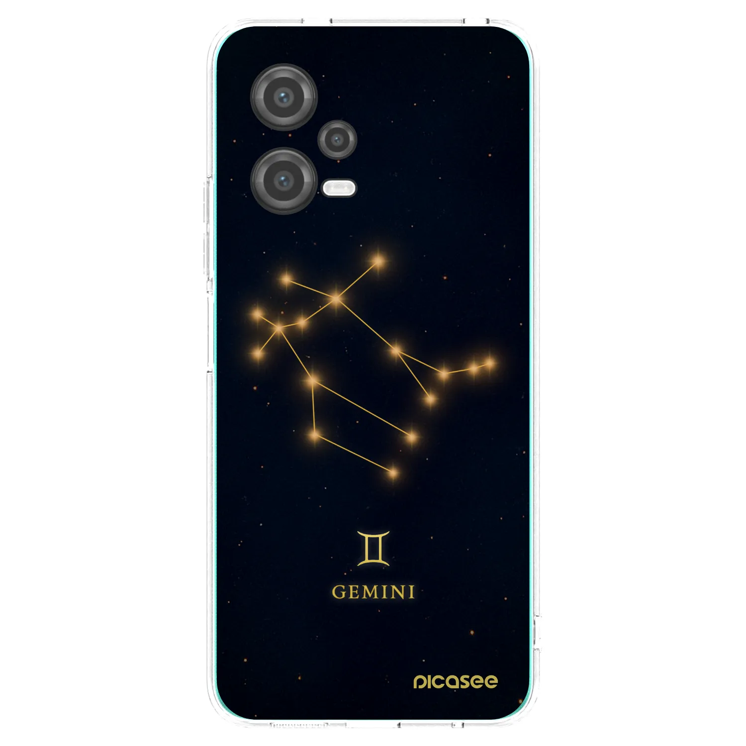 Picasee Xiaomi Poco X5 Hülle - Transparentes Silikon - GEMINI