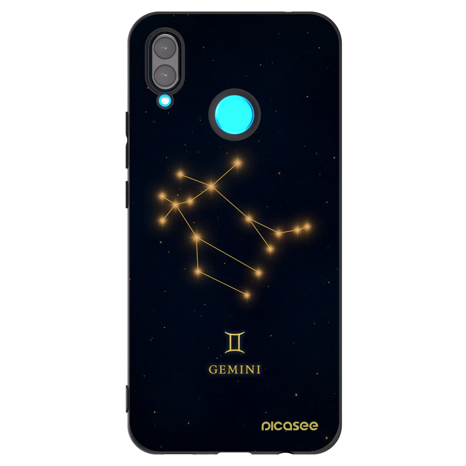 Picasee Huawei Nova 3i Hülle - Schwarzes Silikon - GEMINI