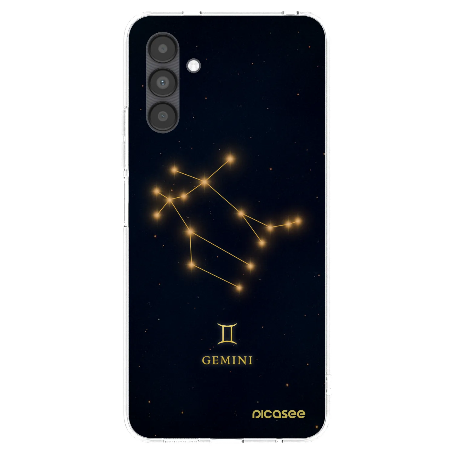 Picasee Samsung Galaxy A04s A047F Hülle - Transparentes Silikon - GEMINI