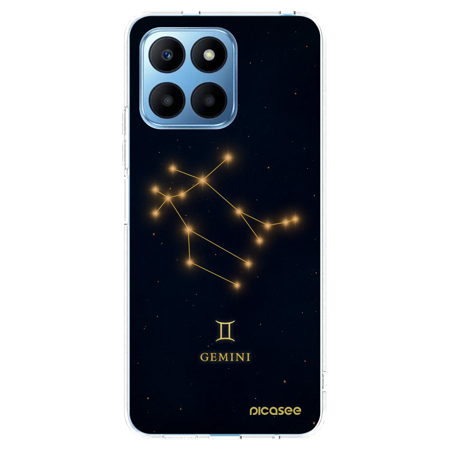 Picasee Honor 70 Lite Hülle - Transparentes Silikon - GEMINI