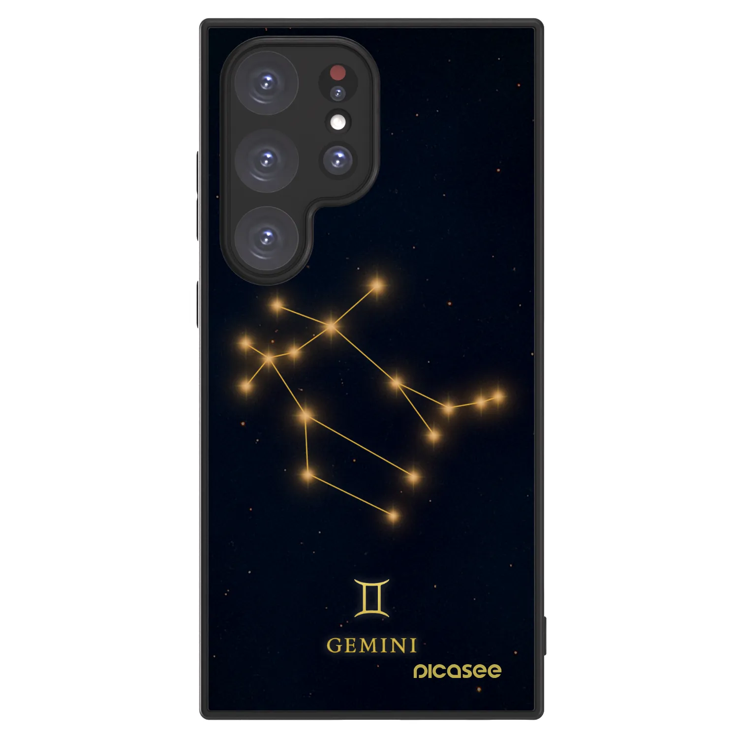 Picasee ULTIMATE CASE PowerShare für Samsung Galaxy S24 Ultra S928B 5G - GEMINI
