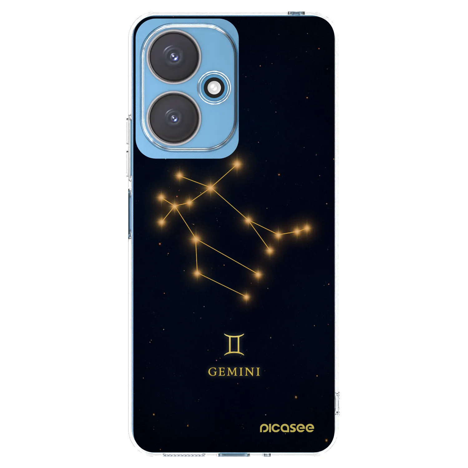 Picasee Xiaomi Redmi 13C 5G Hülle - Transparentes Silikon - GEMINI