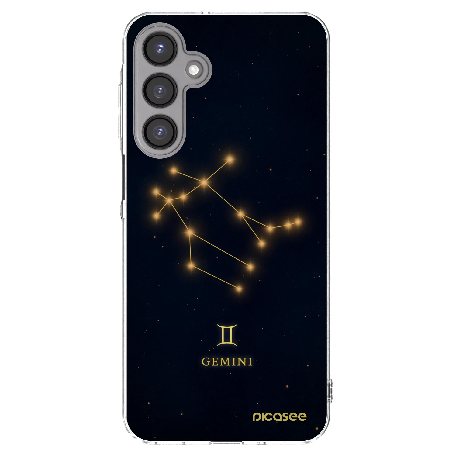 Picasee Samsung Galaxy A16 5G Hülle - Transparentes Silikon - GEMINI