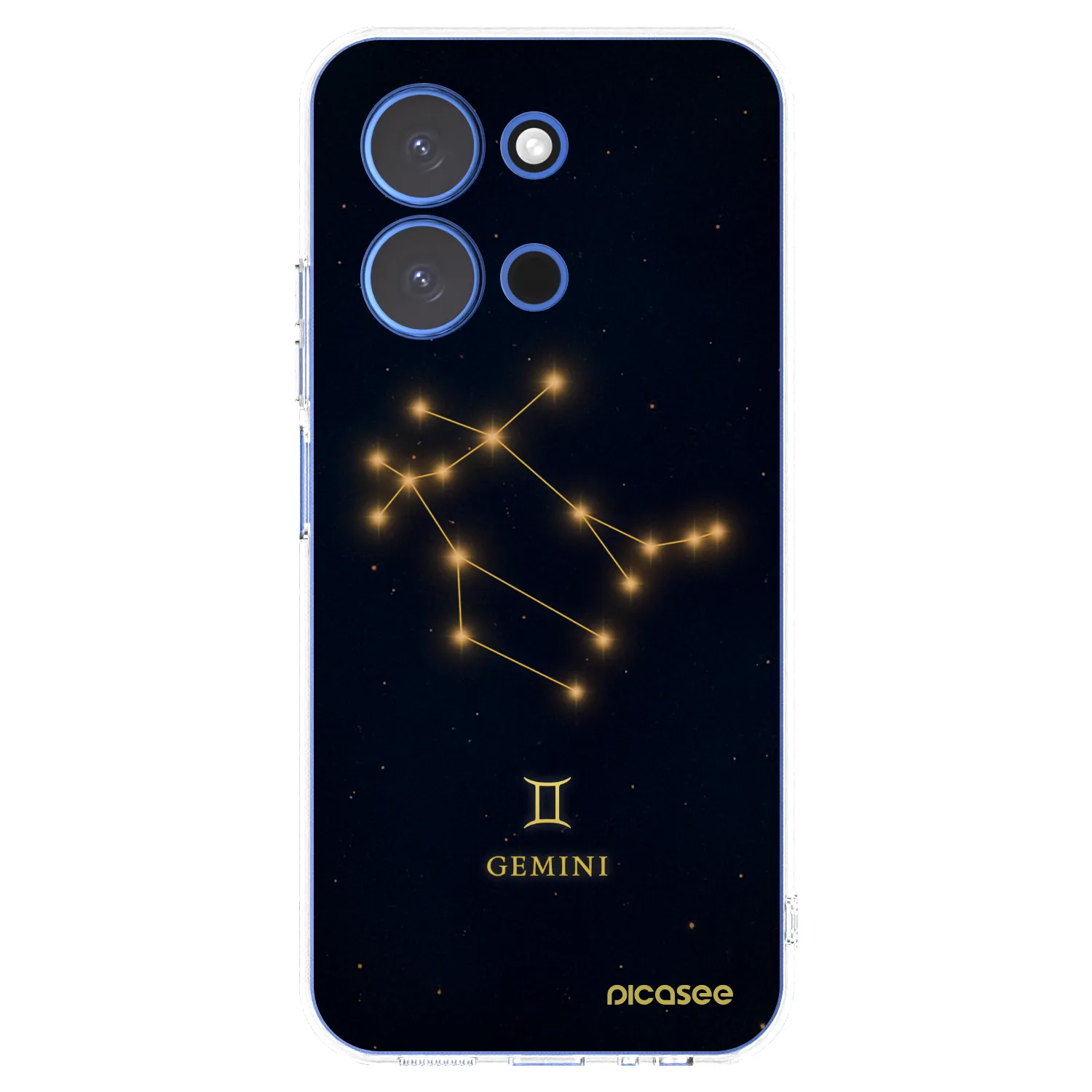 Picasee Xiaomi Redmi 15C 4G Hülle - Transparentes Silikon - GEMINI