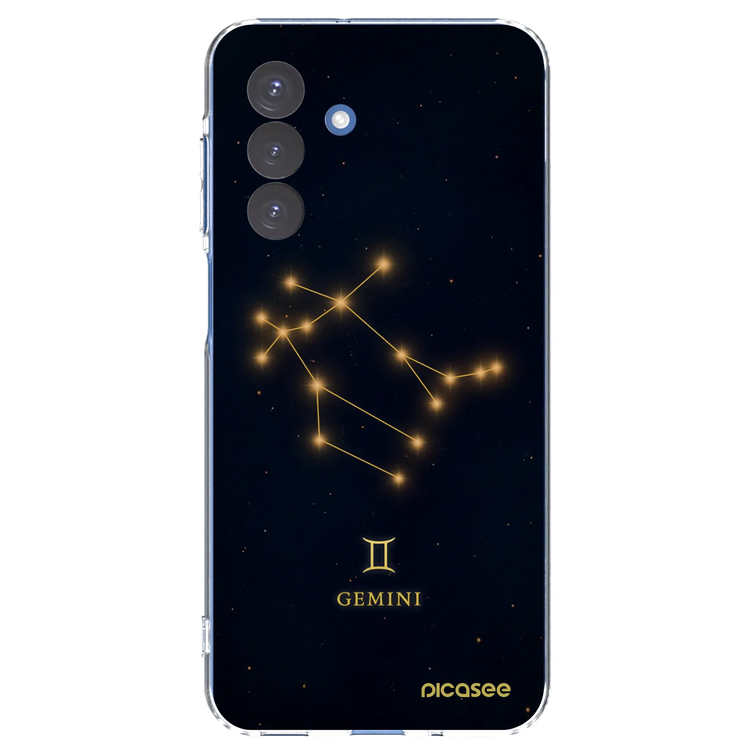 Picasee Samsung Galaxy A17 5G Hülle - Transparentes Silikon - GEMINI