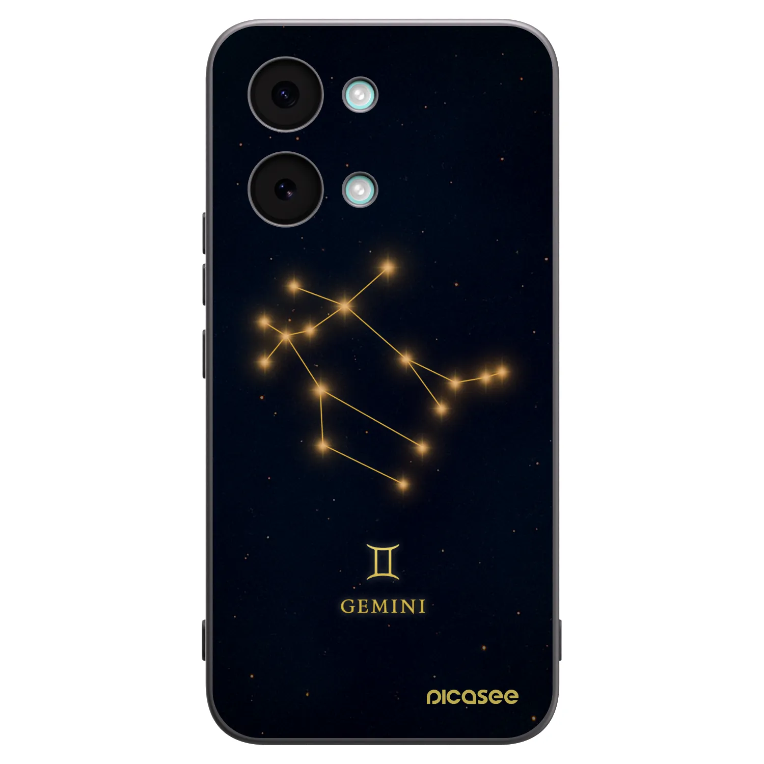 Picasee Xiaomi Poco X8 Pro Max Hülle - Schwarzes Silikon - GEMINI