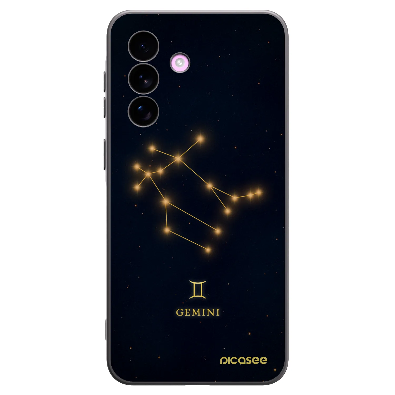 Picasee Samsung Galaxy A57 5G Hülle - Schwarzes Silikon - GEMINI