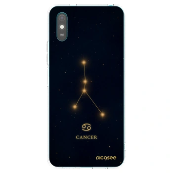 Picasee Xiaomi Redmi 9A Hülle - Transparentes Silikon - CANCER
