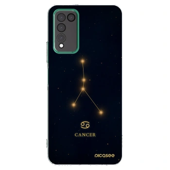 Picasee Honor 10X Lite Hülle - Transparentes Silikon - CANCER