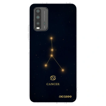 Picasee Xiaomi Redmi 9T Hülle - Transparentes Silikon - CANCER