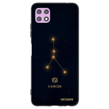 Picasee Samsung Galaxy A22 A226B 5G Hülle - Schwarzes Silikon - CANCER