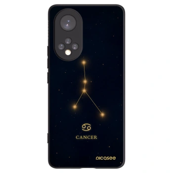 Picasee Honor 50 5G Hülle - Schwarzes Silikon - CANCER
