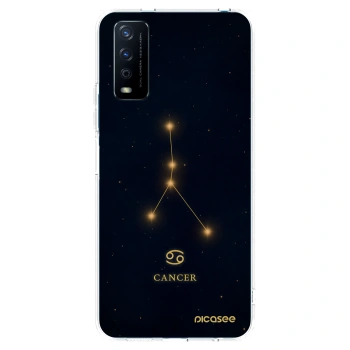 Picasee Vivo Y11s Hülle - Transparentes Silikon - CANCER