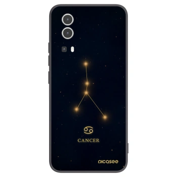 Picasee Vivo Y72 5G Hülle - Schwarzes Silikon - CANCER