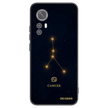 Picasee Xiaomi 12 Hülle - Schwarzes Silikon - CANCER