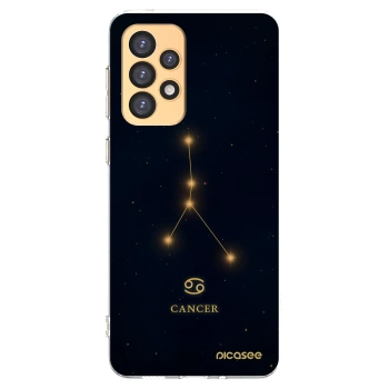 Picasee Samsung Galaxy A33 5G A336 Hülle - Transparentes Silikon - CANCER
