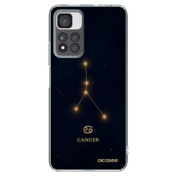 Picasee Xiaomi Redmi Note 11 Pro+ 5G Hülle - Transparentes Silikon - CANCER