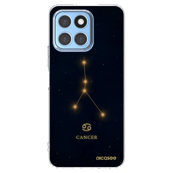 Picasee Honor X8 5G Hülle - Transparentes Silikon - CANCER
