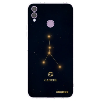 Picasee Honor 8X Hülle - Transparentes Silikon - CANCER