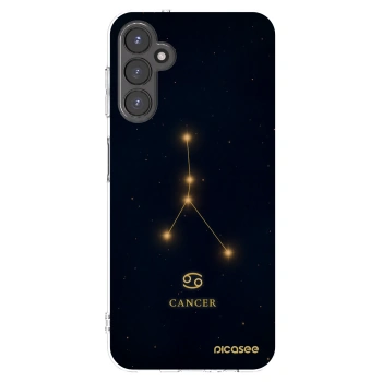Picasee Samsung Galaxy A14 4G A145R Hülle - Transparentes Silikon - CANCER