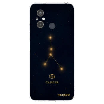 Picasee Xiaomi Redmi 12C Hülle - Transparentes Silikon - CANCER
