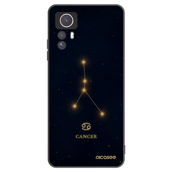 Picasee Xiaomi Redmi Note 12S Hülle - Schwarzes Silikon - CANCER