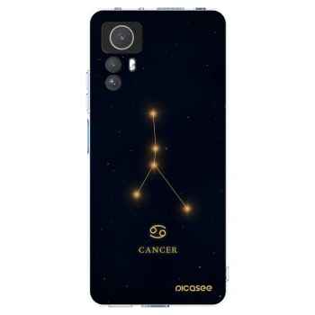 Picasee Xiaomi Redmi Note 12S Hülle - Transparentes Silikon - CANCER