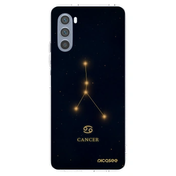 Picasee Motorola Moto G62 Hülle - Transparentes Silikon - CANCER