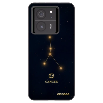 Picasee Xiaomi 13T Pro Hülle - Schwarzes Silikon - CANCER