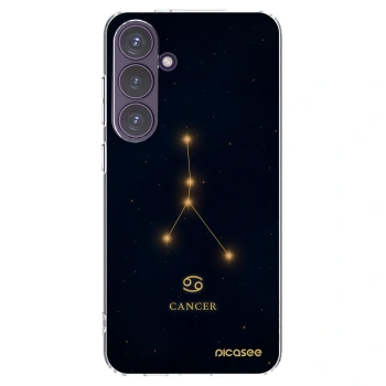 Picasee Samsung Galaxy S24+ S926B 5G Hülle - Transparentes Silikon - CANCER