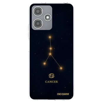 Picasee Xiaomi Redmi 12 5G Hülle - Transparentes Silikon - CANCER