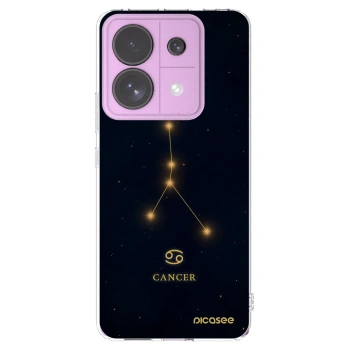 Picasee Xiaomi Redmi Note 13 Pro 5G Hülle - Transparentes Silikon - CANCER