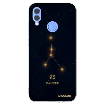 Picasee Huawei P Smart 2019 Hülle - Transparentes Silikon - CANCER
