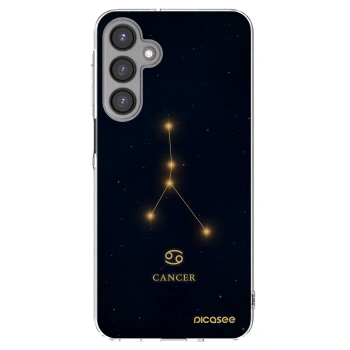 Picasee Samsung Galaxy A16 5G Hülle - Transparentes Silikon - CANCER