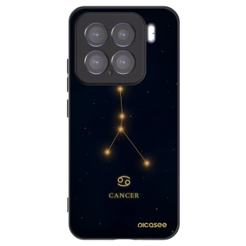 Picasee Xiaomi 15 Hülle - Schwarzes Silikon - CANCER