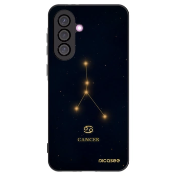 Picasee Samsung Galaxy A36 5G Hülle - Schwarzes Silikon - CANCER