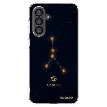 Picasee Samsung Galaxy A36 5G Hülle - Transparentes Silikon - CANCER