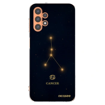 Picasee Samsung Galaxy A13 5G Hülle - Transparentes Silikon - CANCER