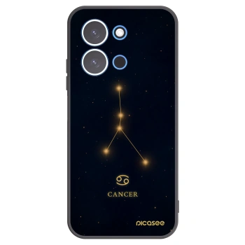 Picasee Xiaomi Redmi 15C 4G Hülle - Schwarzes Silikon - CANCER