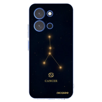 Picasee Xiaomi Redmi 15C 4G Hülle - Transparentes Silikon - CANCER
