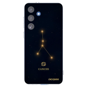 Picasee Samsung Galaxy S25 FE 5G Hülle - Transparentes Silikon - CANCER