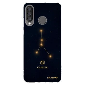 Picasee Huawei P30 Lite Hülle - Transparentes Silikon - CANCER