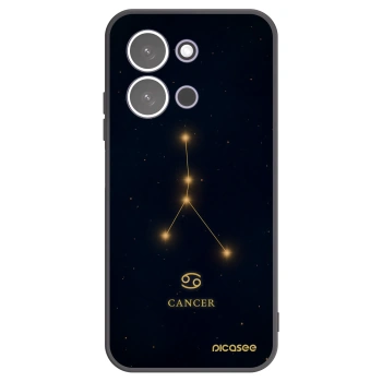 Picasee Xiaomi Redmi 15C 5G Hülle - Schwarzes Silikon - CANCER